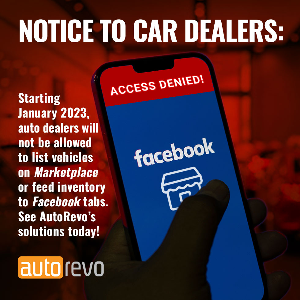 Facebook Announcement for Car Dealers